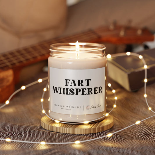 Fart Whisperer Scented Soy Candle