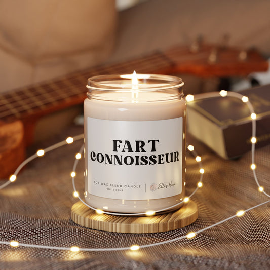 Fart Connoisseur Scented Soy Candle