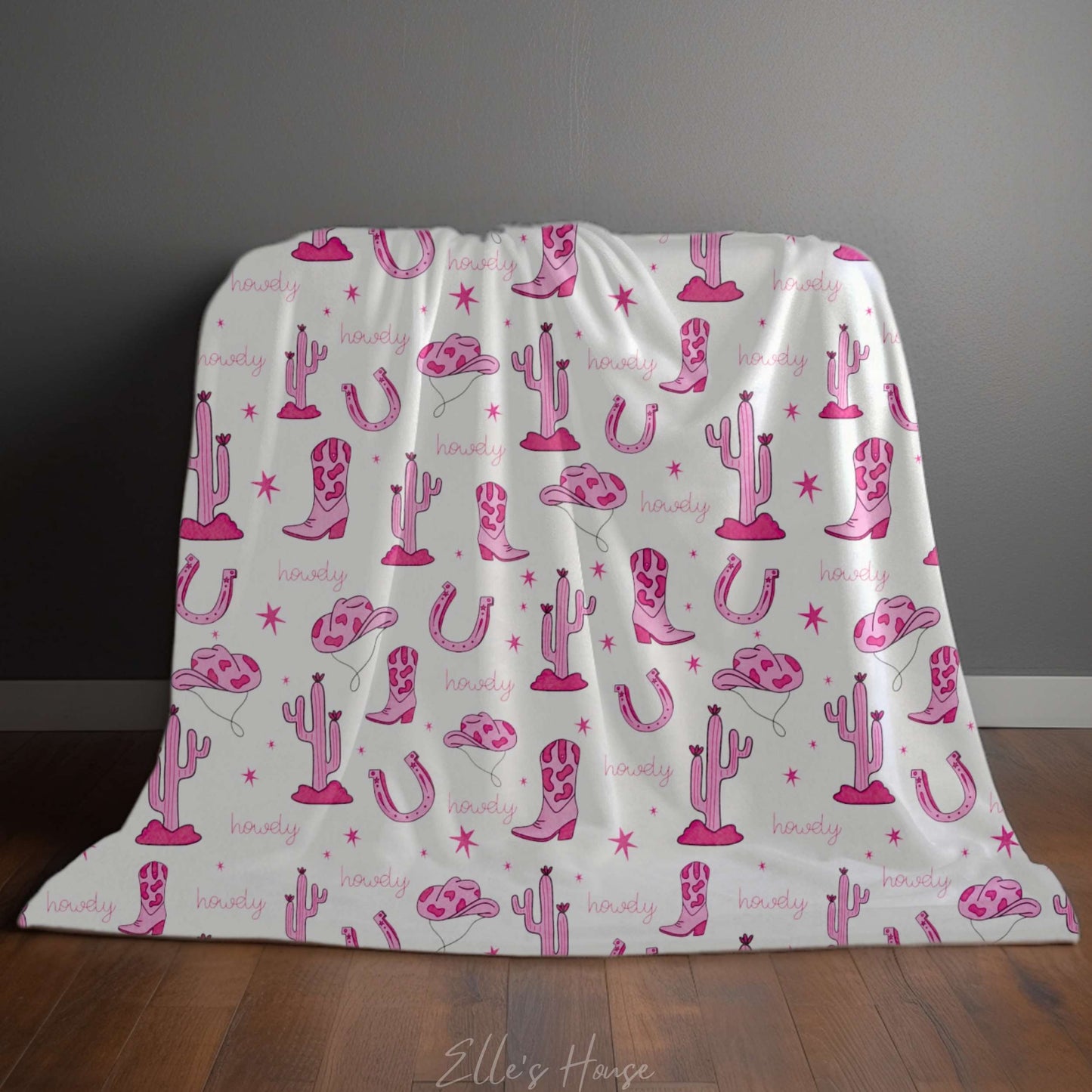 Coquette Ranch Romance Blanket