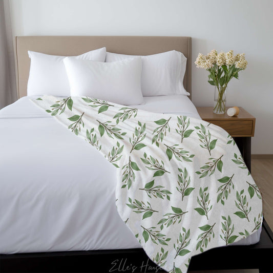 Garden Greenery Blanket