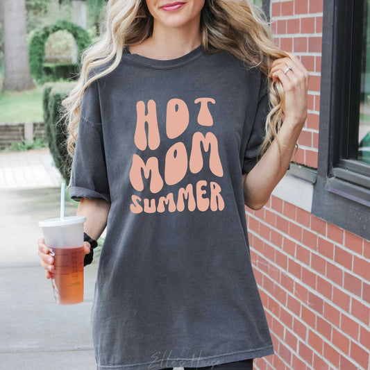 Hot Mom Summer Graphic Tee