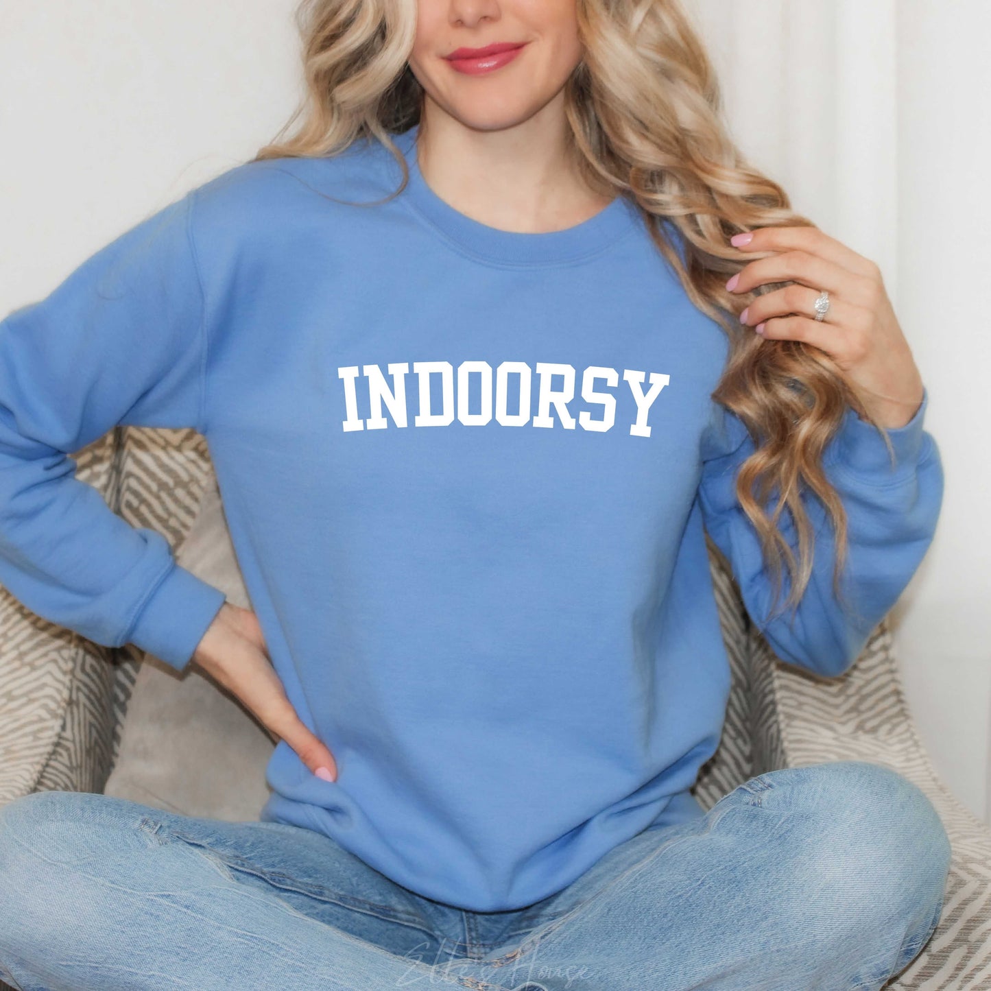 Indoorsy Graphic Crewneck