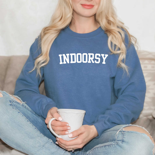 Indoorsy Graphic Crewneck