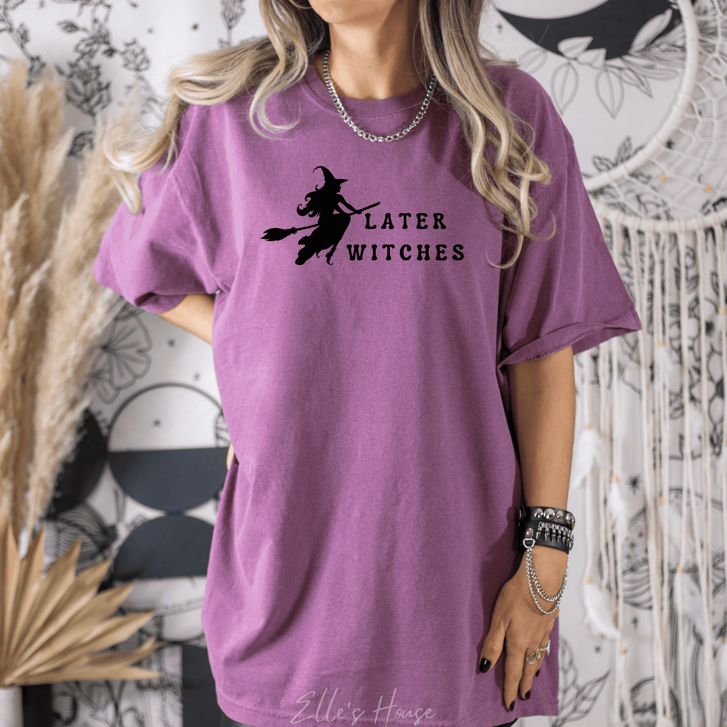 Later Witches Halloween Graphic Tee