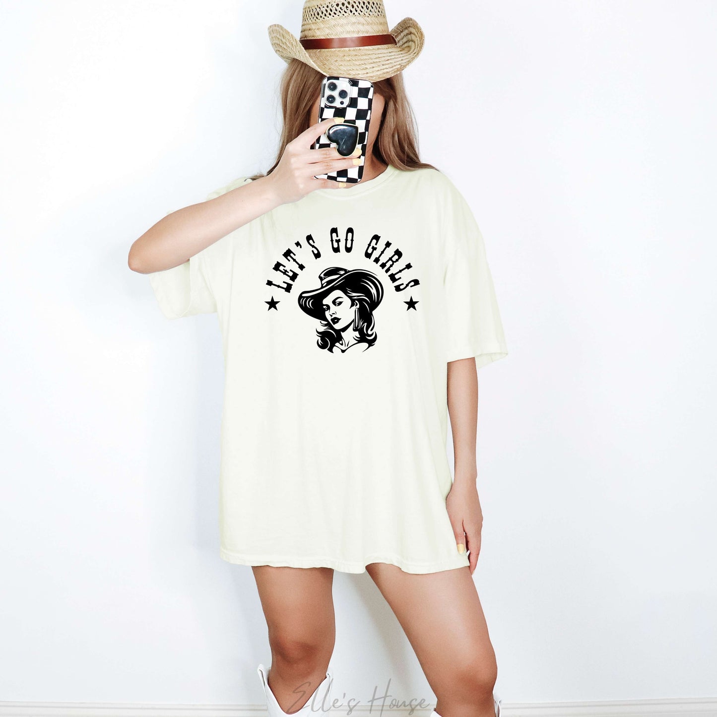 Let's Go Girls Western Graphic Tee