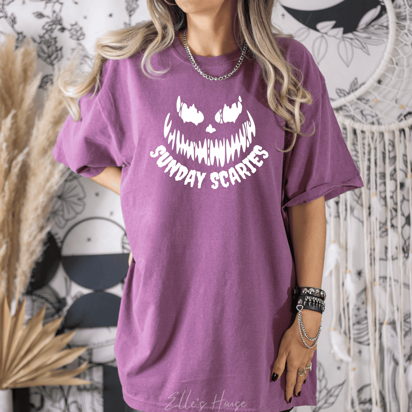 Sunday Scaries Halloween Graphic Tee