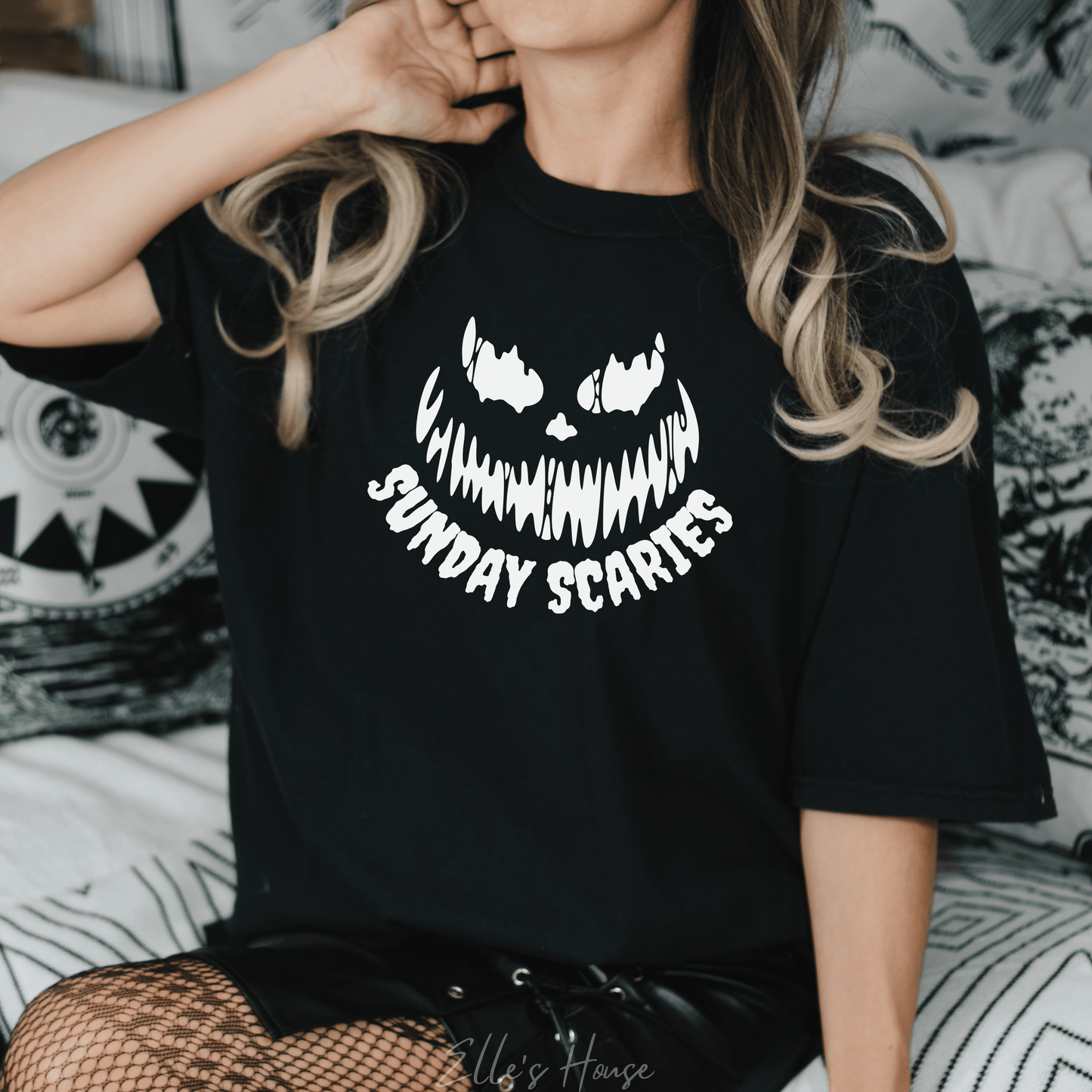 Sunday Scaries Halloween Graphic Tee