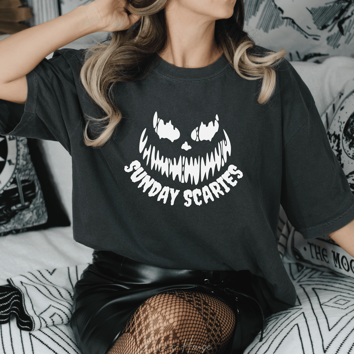 Sunday Scaries Halloween Graphic Tee