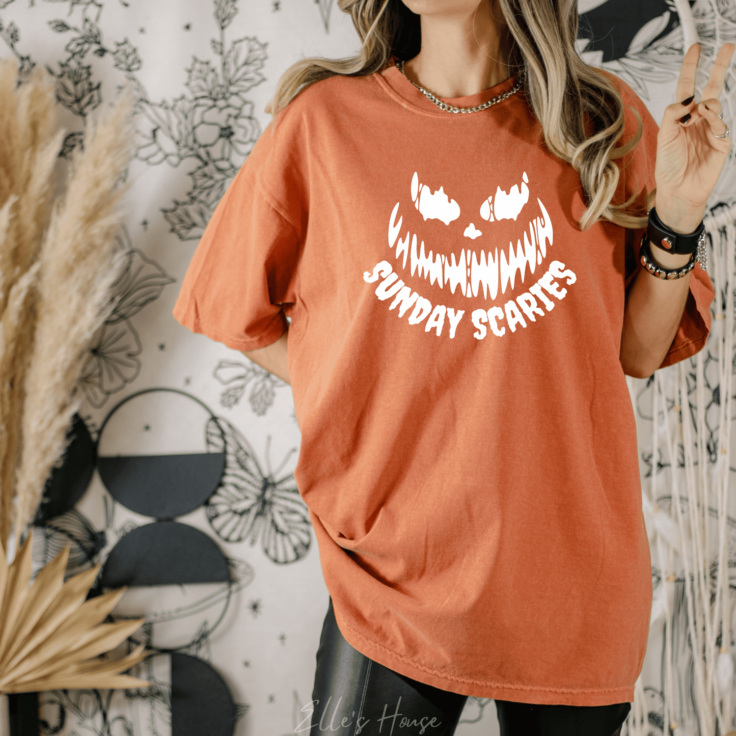 Sunday Scaries Halloween Graphic Tee